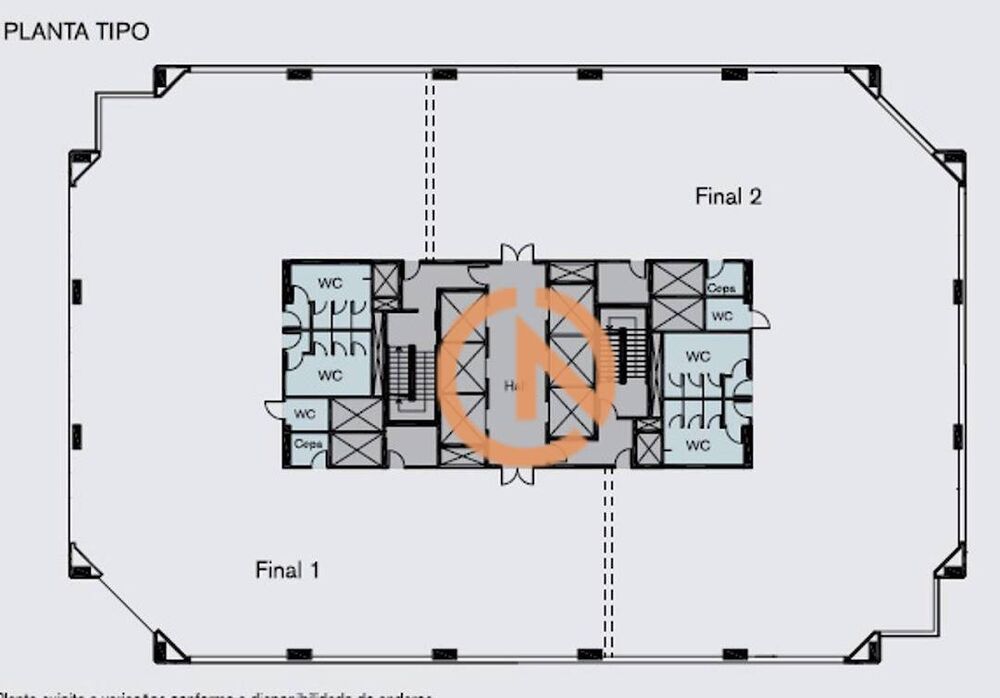 Conjunto Comercial-Sala para alugar, 1459m² - Foto 3