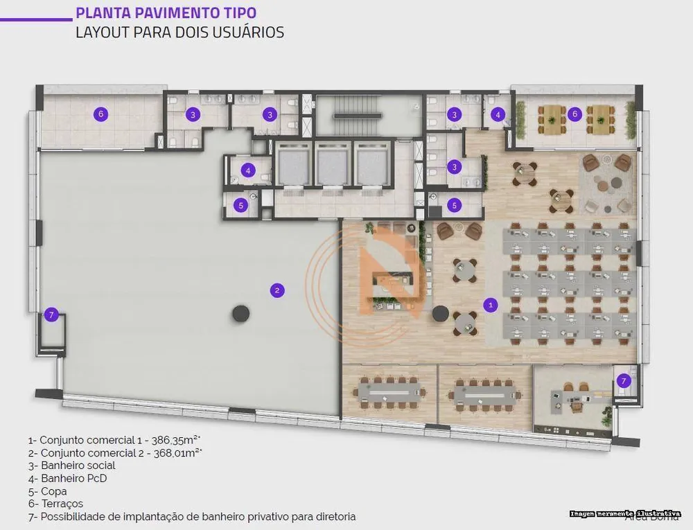 Sala-Conjunto, 334 m² - Foto 5