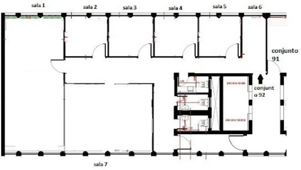 Sala-Conjunto, 135 m² - Foto 2