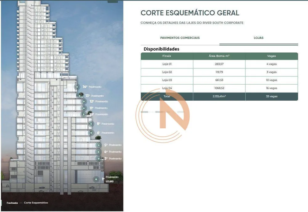 Loja-Salão, 1068 m² - Foto 3