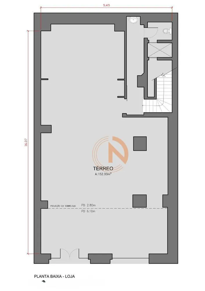 Loja-Salão, 271 m² - Foto 19