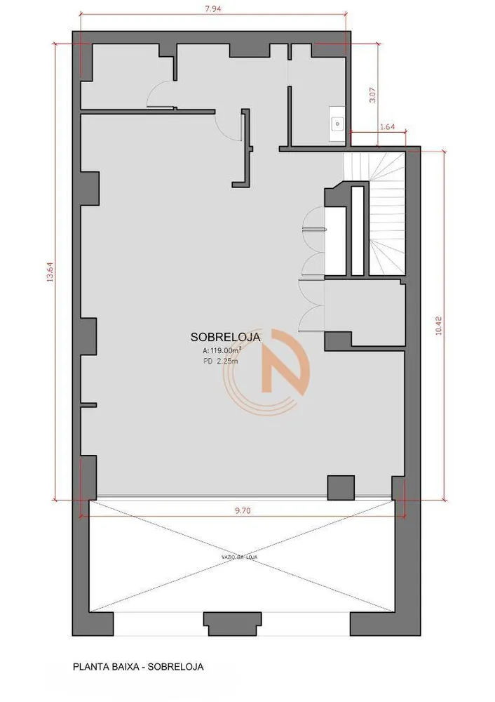 Loja-Salão, 271 m² - Foto 20