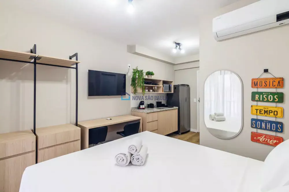 Apartamento à venda com 1 quarto, 25m² - Foto 3