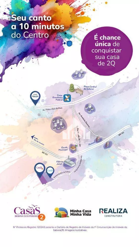 Casa de Condomínio, 2 quartos - Foto 4