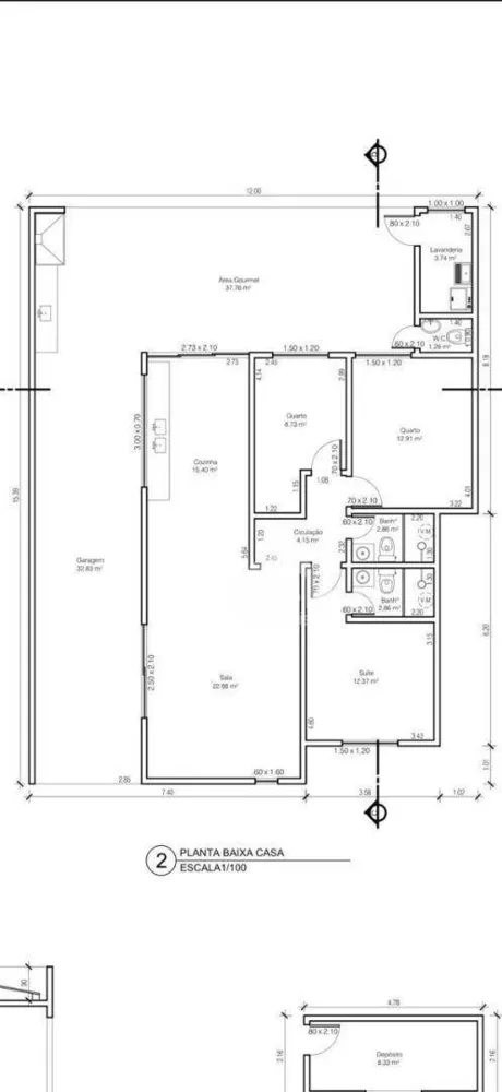 Casa, 3 quartos, 80 m² - Foto 4