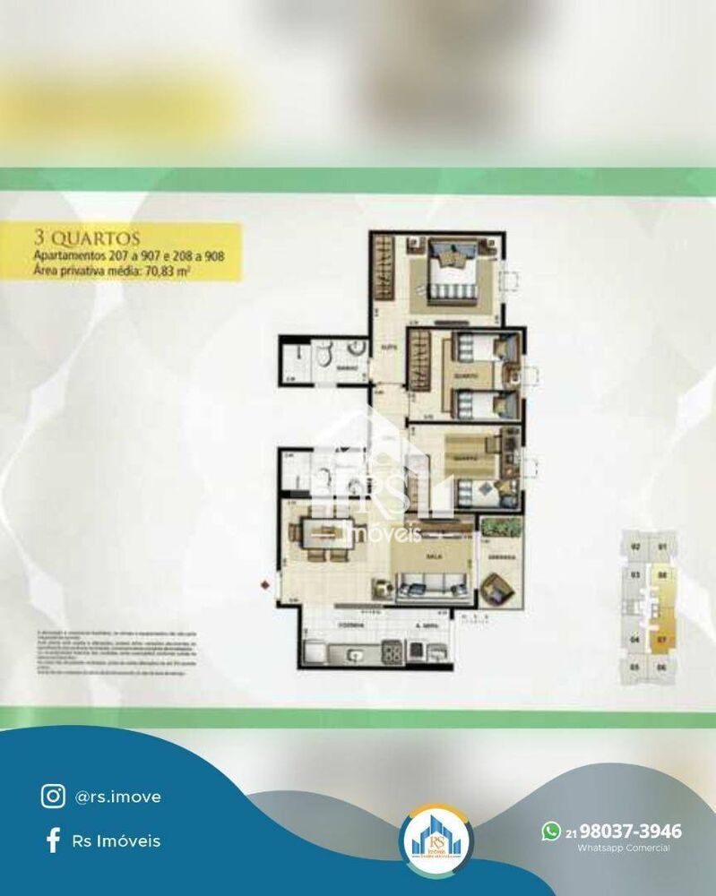 Apartamento, 2 quartos, 56 m² - Foto 24