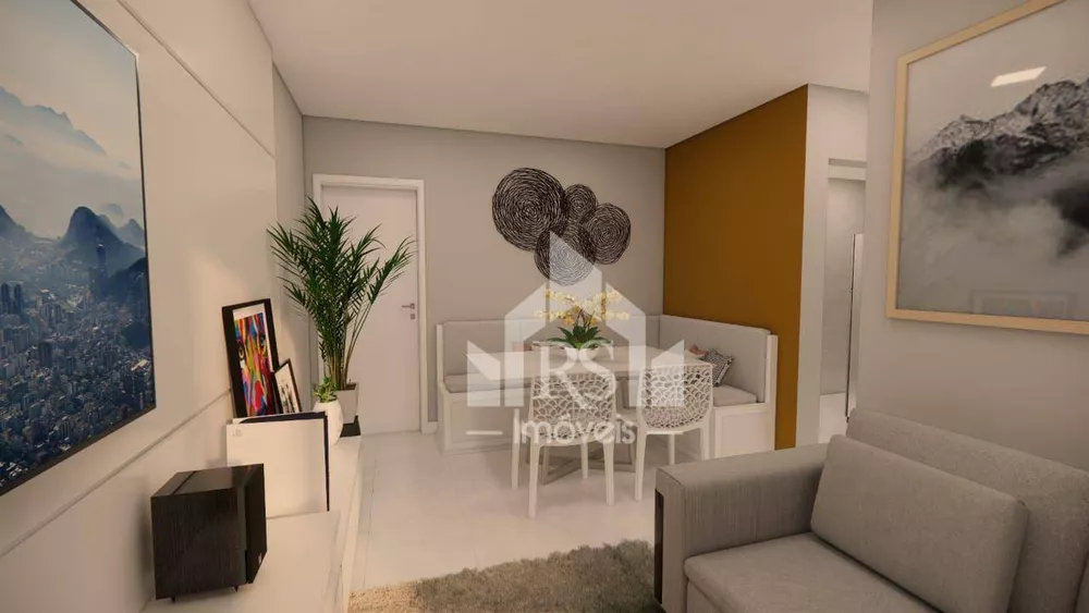 Apartamento, 2 quartos, 50 m² - Foto 2