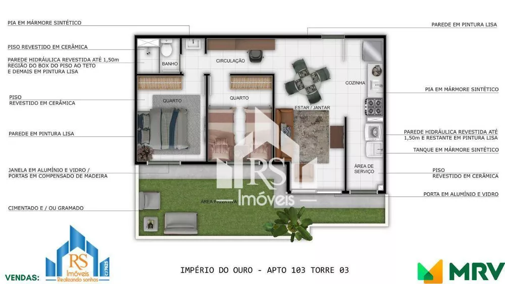 Apartamento, 2 quartos, 43 m² - Foto 25