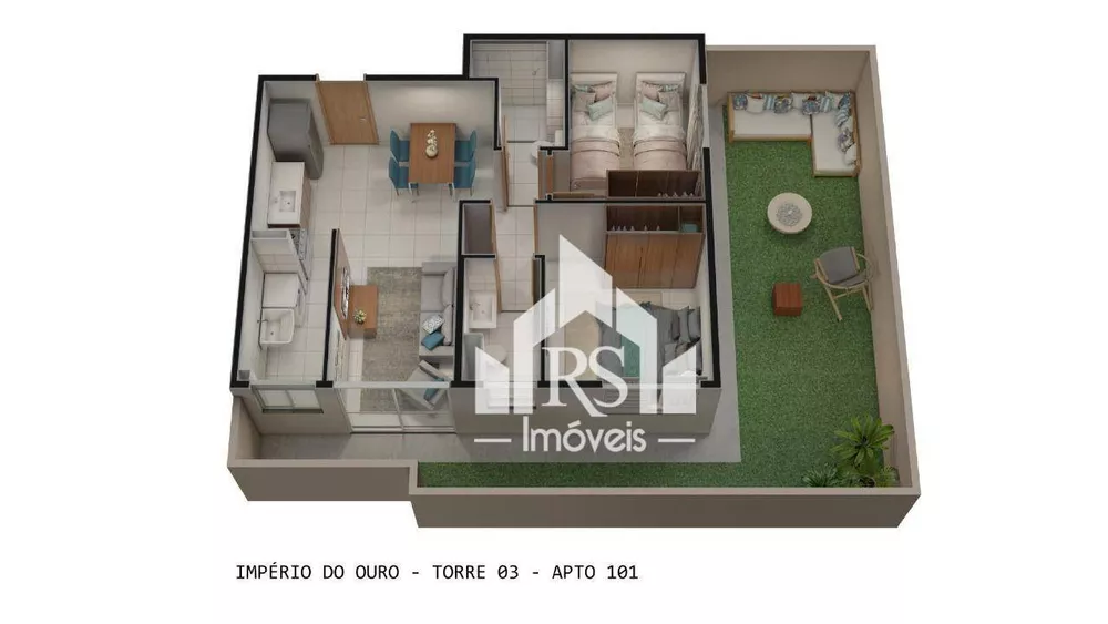 Apartamento, 2 quartos, 43 m² - Foto 43