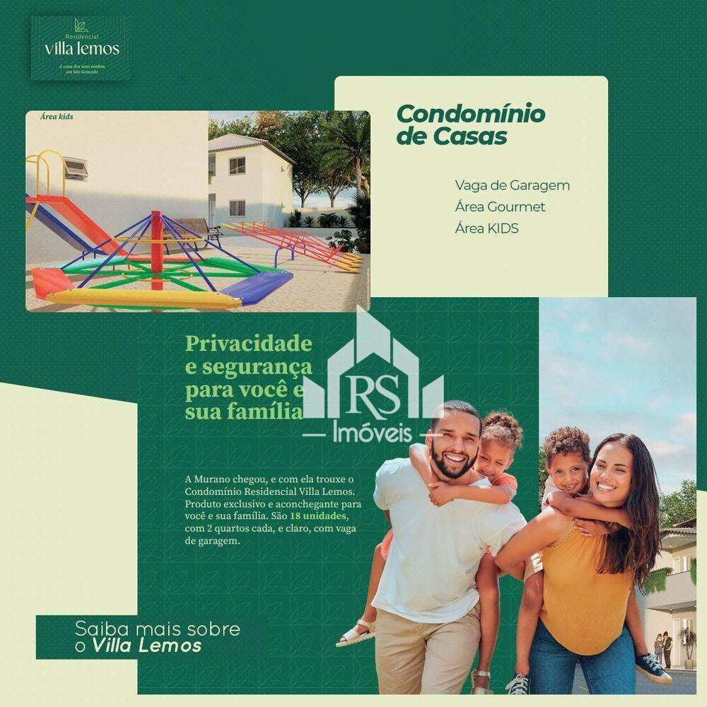 Casa de Condomínio à venda com 2 quartos, 54m² - Foto 4