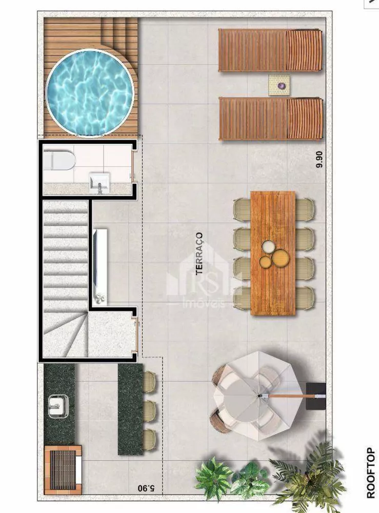 Casa, 3 quartos, 107 m² - Foto 6