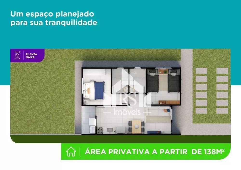 Casa de Condomínio, 2 quartos - Foto 90