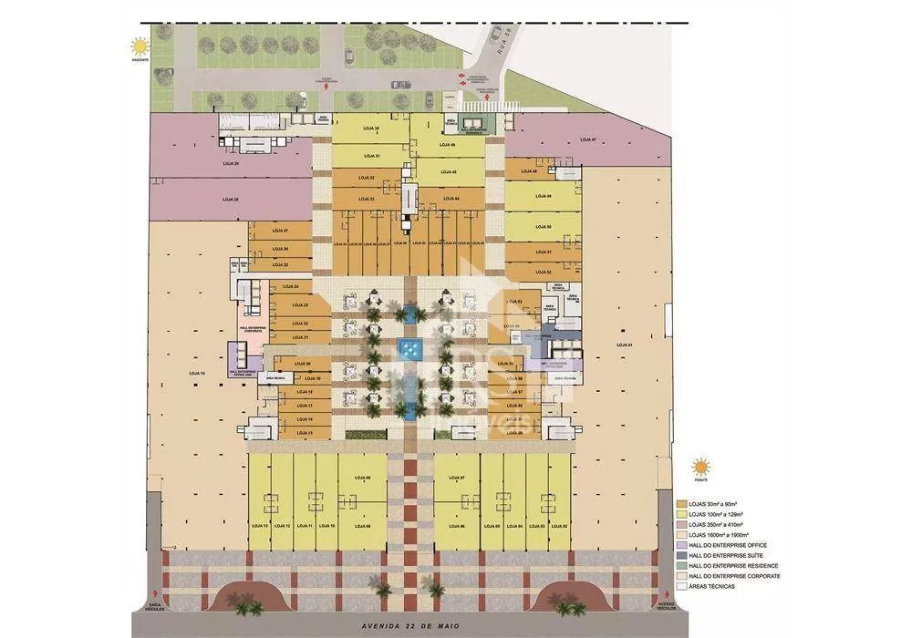 Loja-Salão, 129 m² - Foto 3
