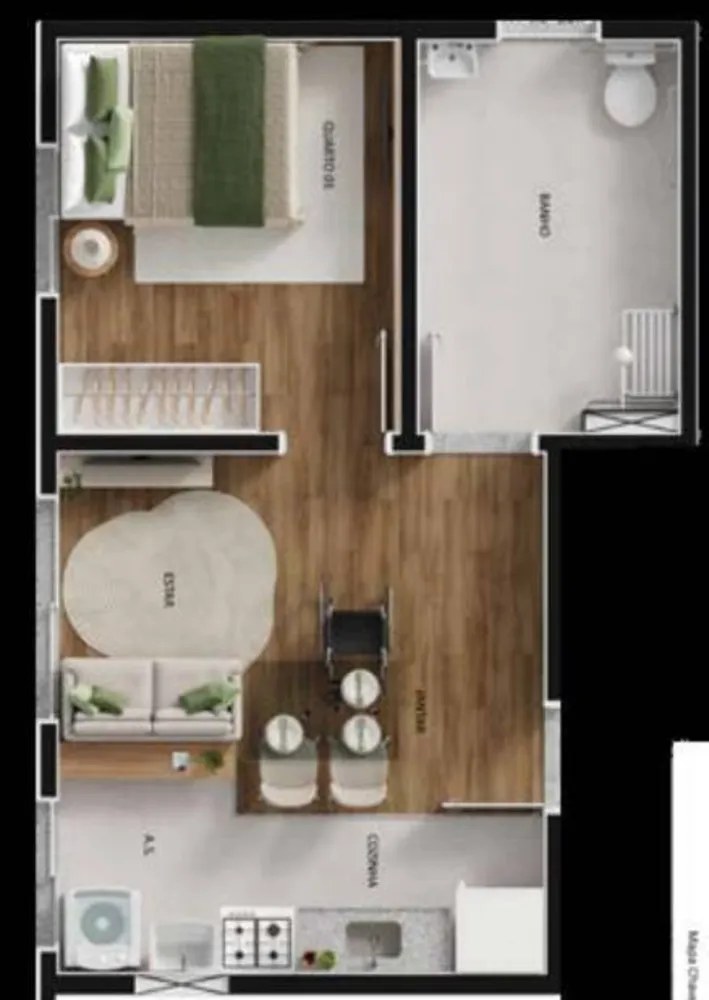 Apartamento, 2 quartos, 439300 m² - Foto 35