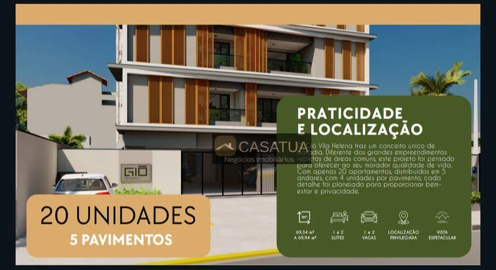 Apartamento, 2 quartos, 69 m² - Foto 3
