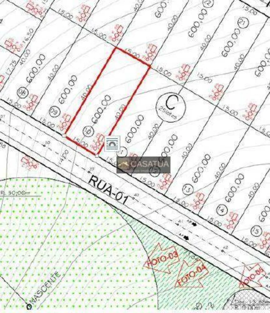Terreno, 600 m² - Foto 2