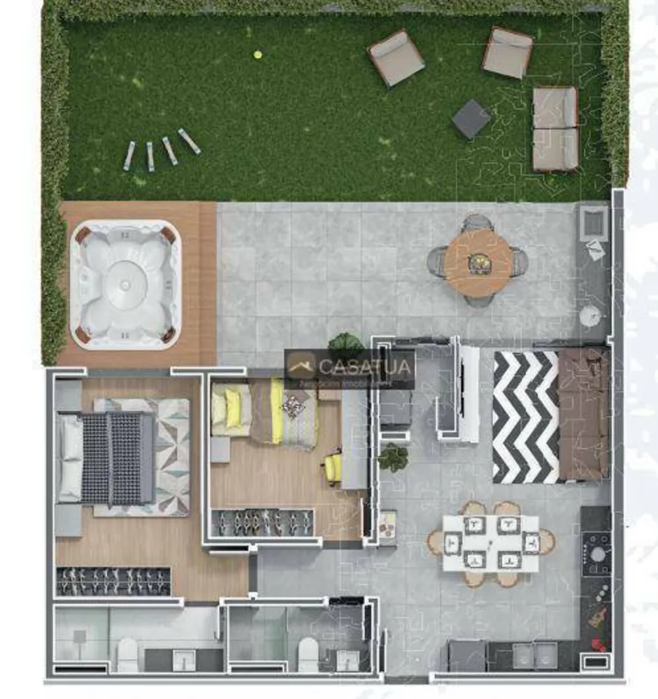 Apartamento, 2 quartos, 74 m² - Foto 8