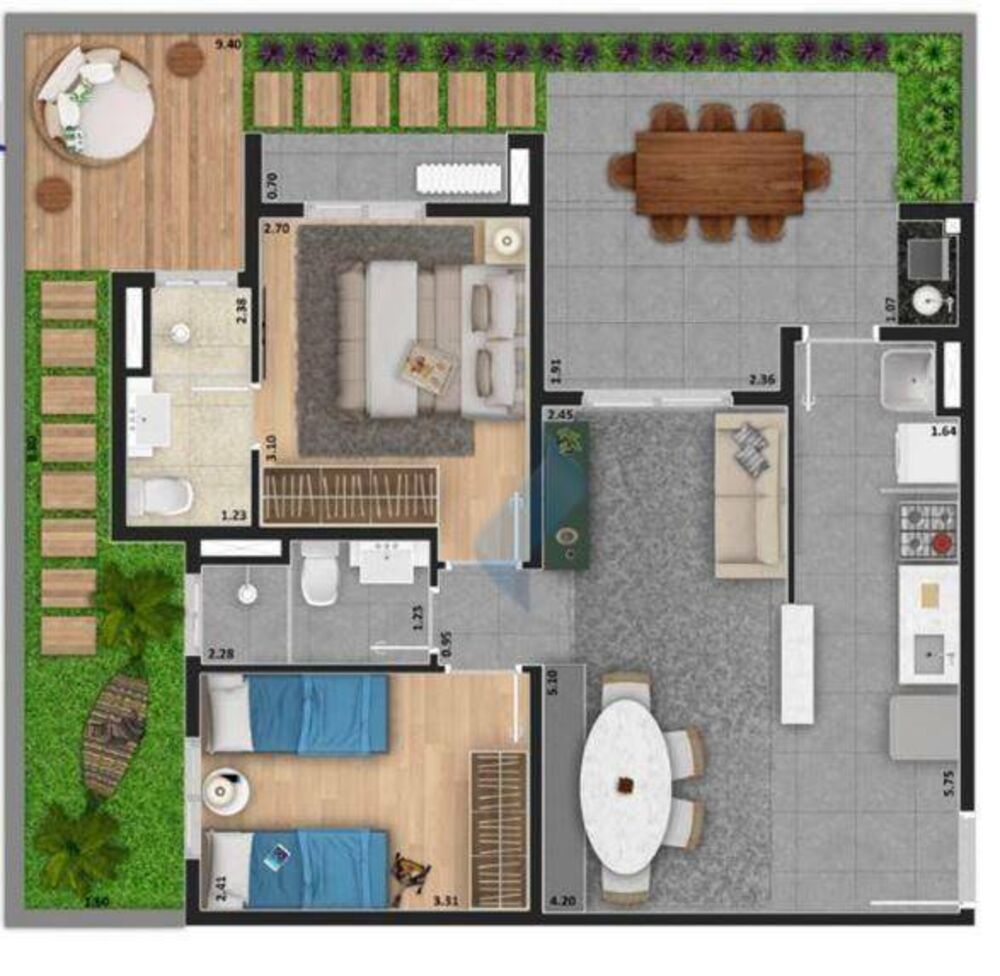 Apartamento, 2 quartos, 87 m² - Foto 7