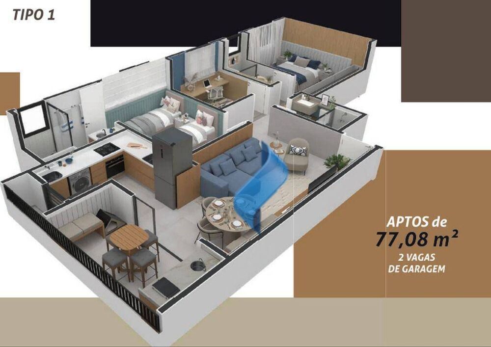 Apartamento, 2 quartos, 57 m² - Foto 6