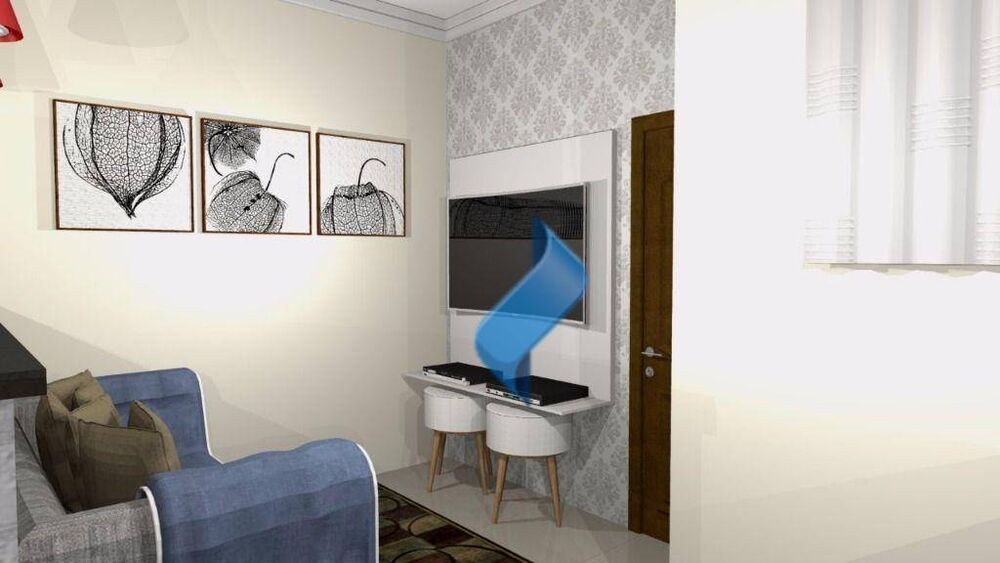 Casa, 2 quartos, 65 m² - Foto 1