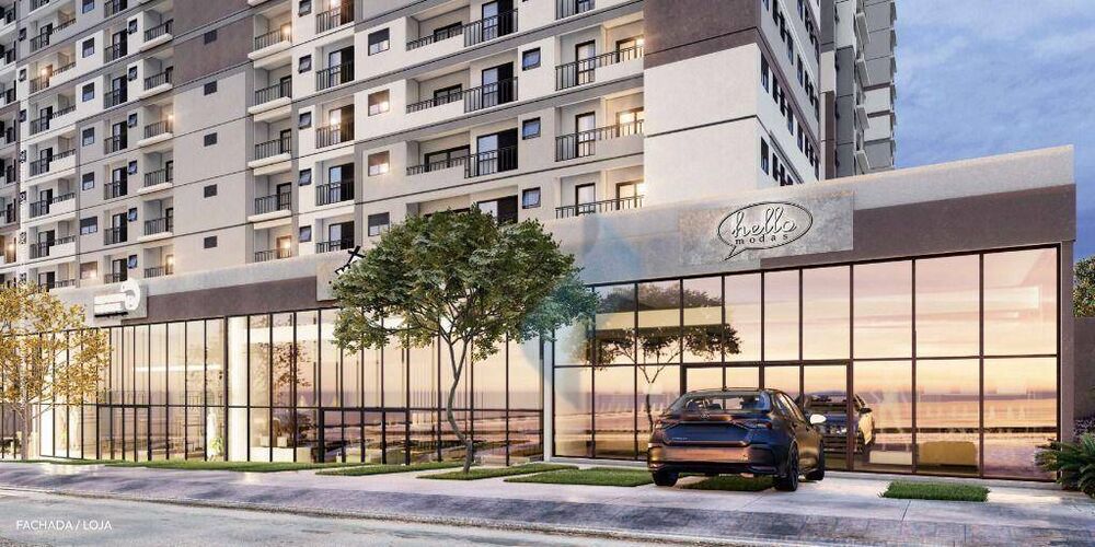 Apartamento à venda com 1 quarto, 40m² - Foto 2