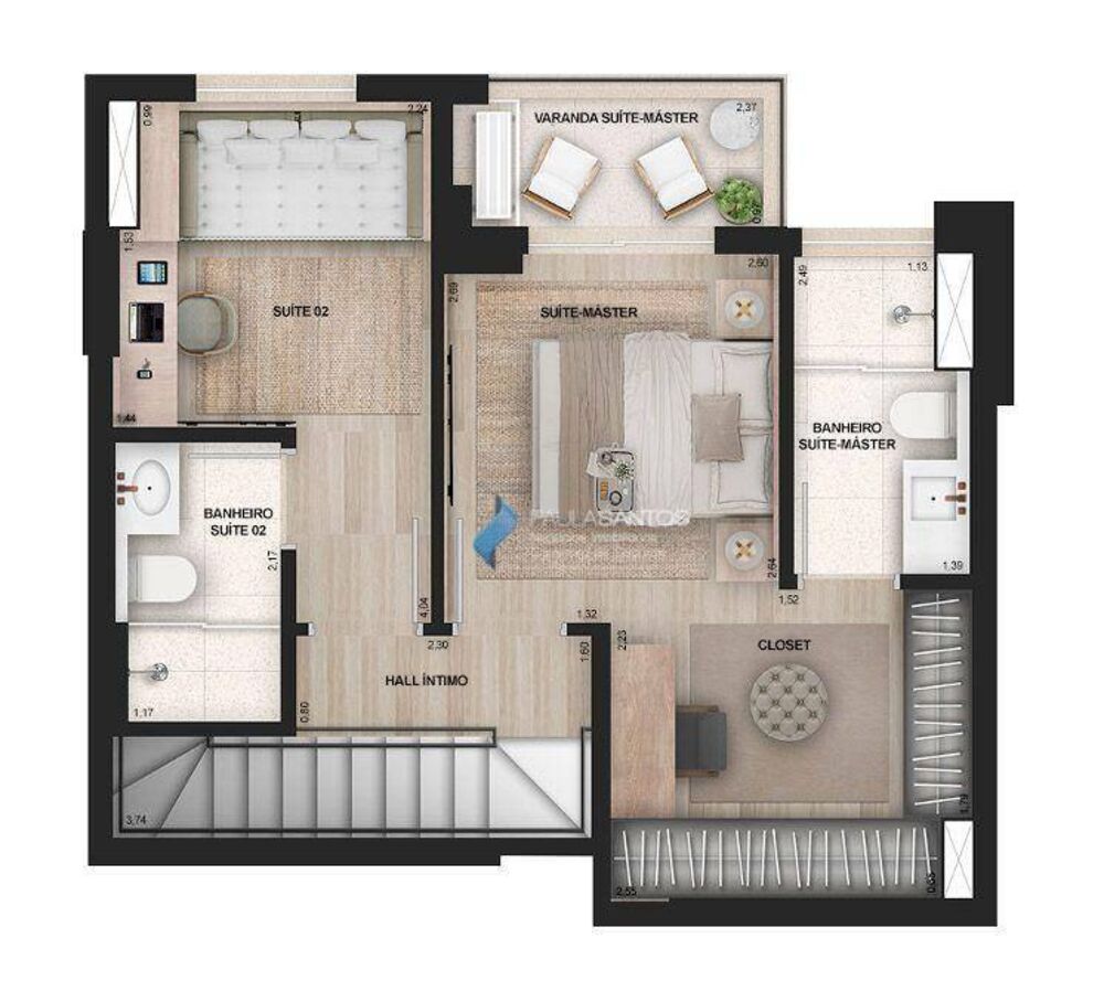Apartamento, 2 quartos, 82 m² - Foto 14