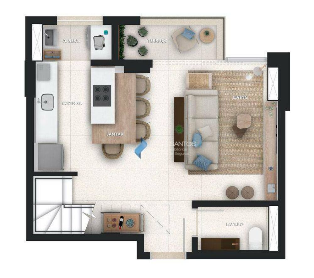 Apartamento, 2 quartos, 82 m² - Foto 8
