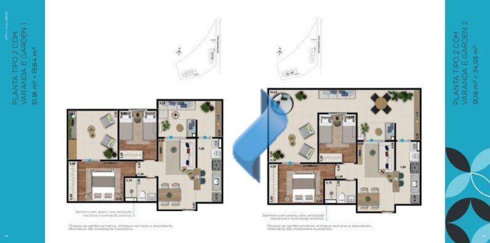 Apartamento, 2 quartos, 55 m² - Foto 4