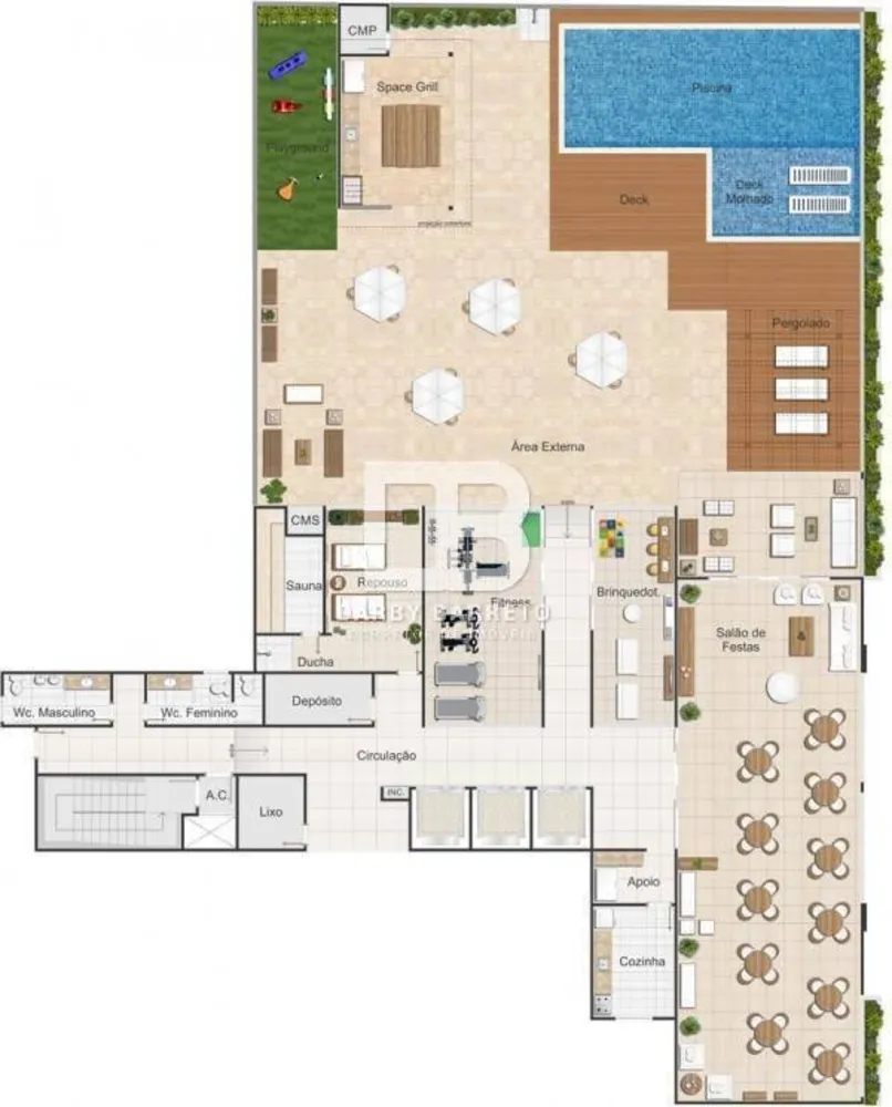 Apartamento, 1 quarto, 45 m² - Foto 12