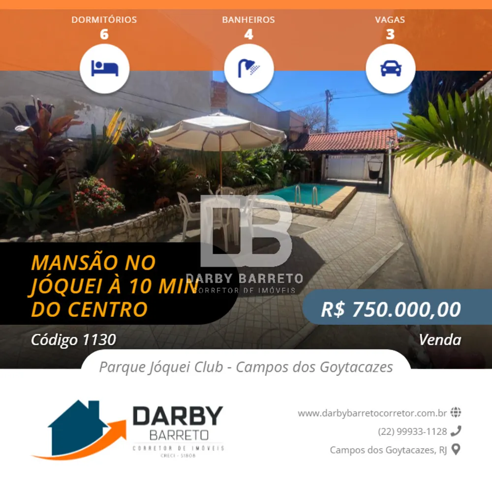 Casa, 6 quartos, 276 m² - Foto 1