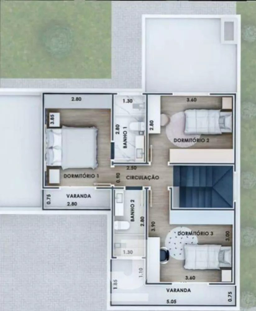 Casa, 3 quartos, 167 m² - Foto 4