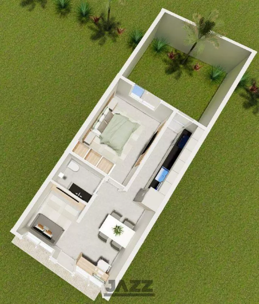 Casa, 1 quarto, 47 m² - Foto 14