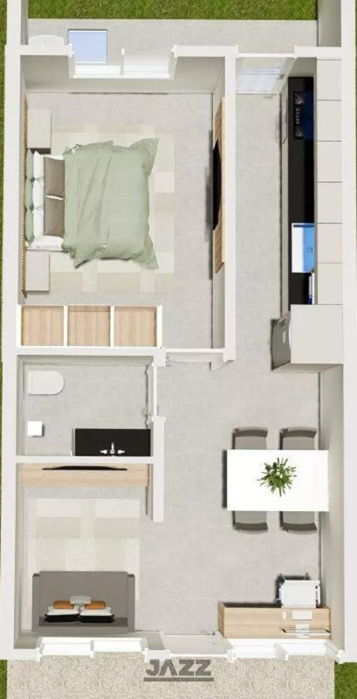 Casa, 1 quarto, 47 m² - Foto 18