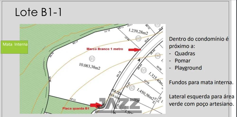 Terreno, 1 hectares - Foto 1