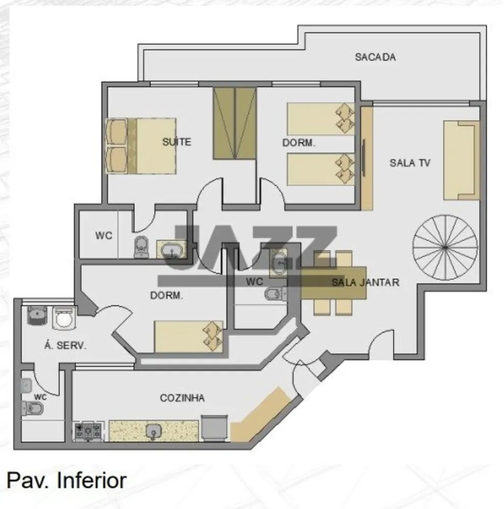 Cobertura, 4 quartos, 213 m² - Foto 4