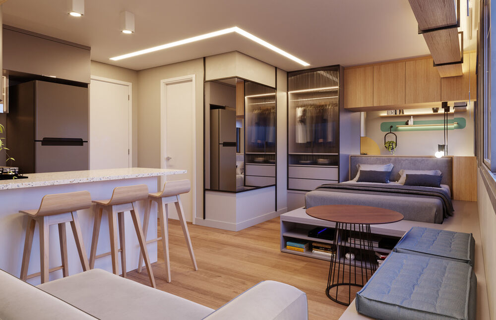 Kitnet e Studio à venda com 1 quarto, 30m² - Foto 8