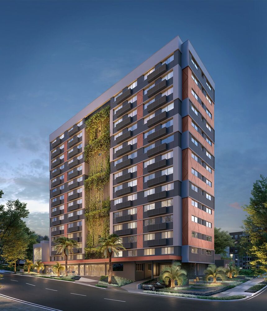 Apartamento à venda com 1 quarto, 53m² - Foto 1