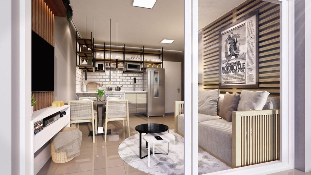 Apartamento à venda com 1 quarto, 35m² - Foto 4