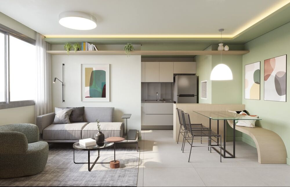 Apartamento, 1 quarto, 56 m² - Foto 7
