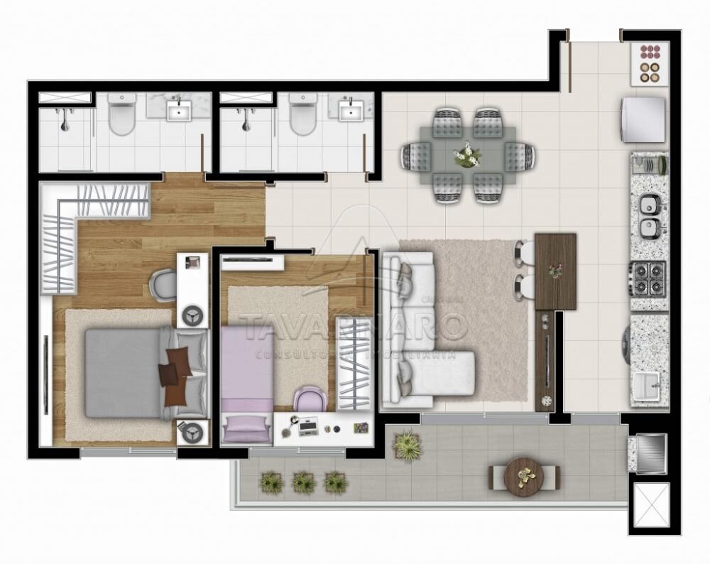 Apartamento à venda com 2 quartos, 120m² - Foto 15