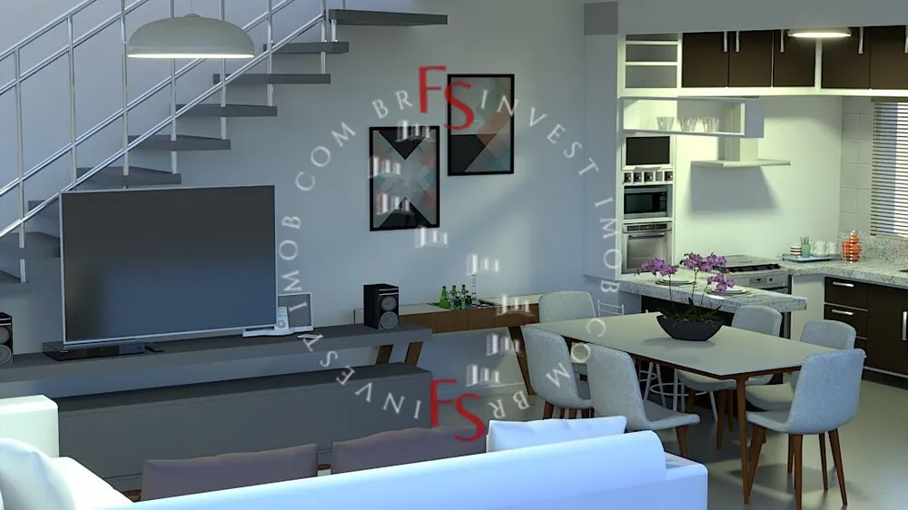 Sobrado, 2 quartos, 76 m² - Foto 2
