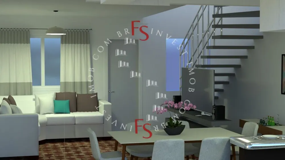 Sobrado, 2 quartos, 76 m² - Foto 3
