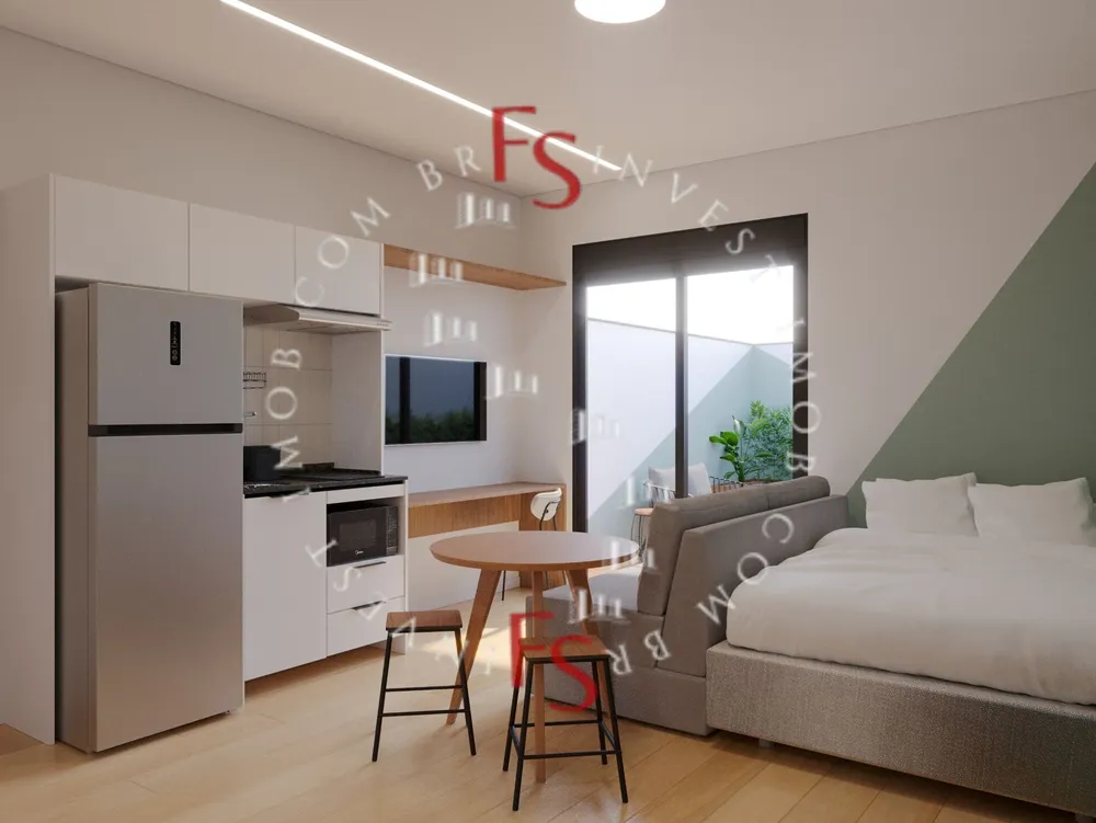 Apartamento, 1 quarto, 17 m² - Foto 1