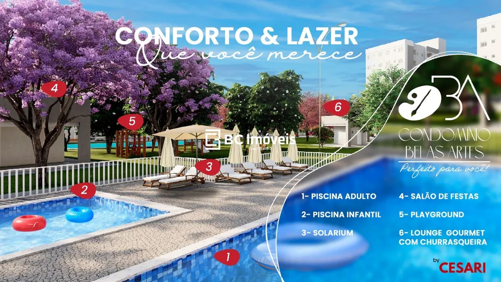 Apartamento, 2 quartos, 53 m² - Foto 8