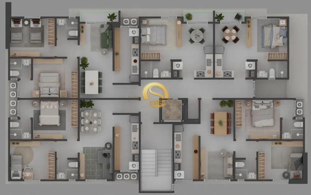 Apartamento, 2 quartos, 59 m² - Foto 5