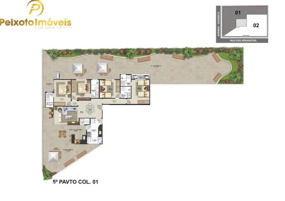 Apartamento, 4 quartos, 352 m² - Foto 3