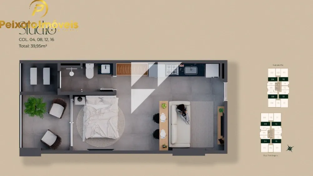 Apartamento, 1 quarto, 39 m² - Foto 4