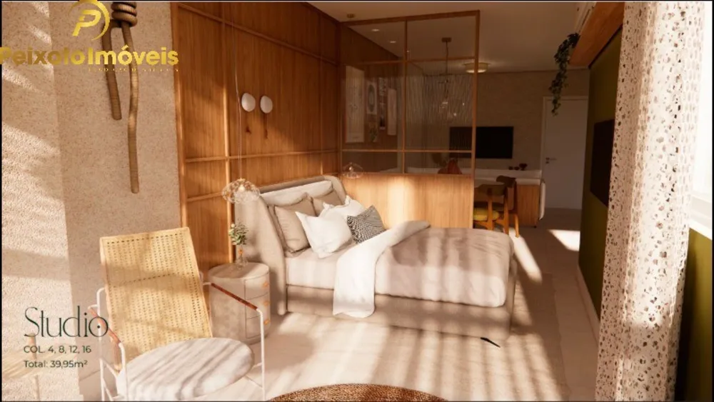 Apartamento, 1 quarto, 39 m² - Foto 1