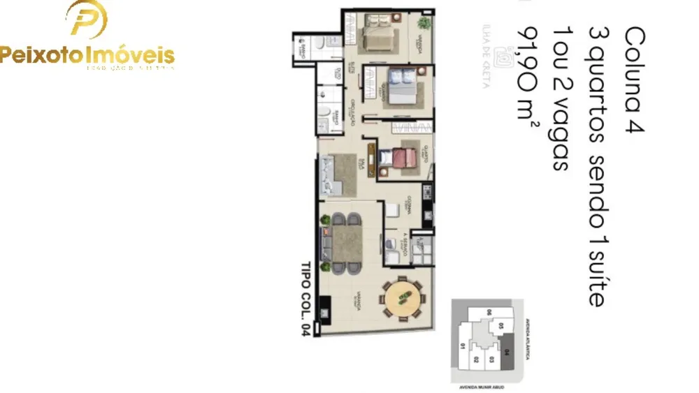 Apartamento, 2 quartos, 80 m² - Foto 9