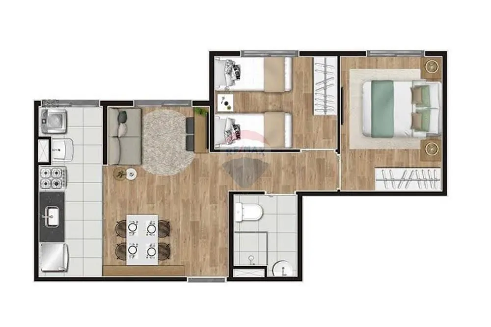 Apartamento, 2 quartos, 42 m² - Foto 5